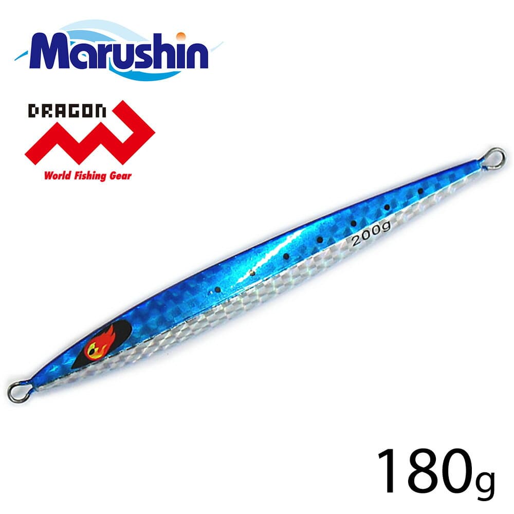 Marushin Metal Jig Amberjack Blue 180g
