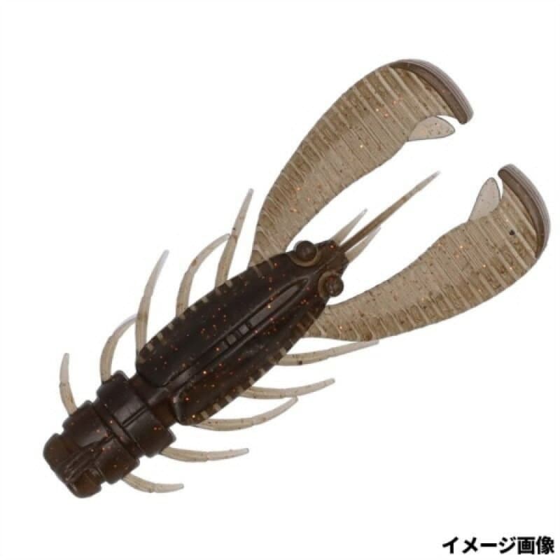Daiwa Silver Wolf Urban Twister 2.5 inch Green Pumpkin UV Copper