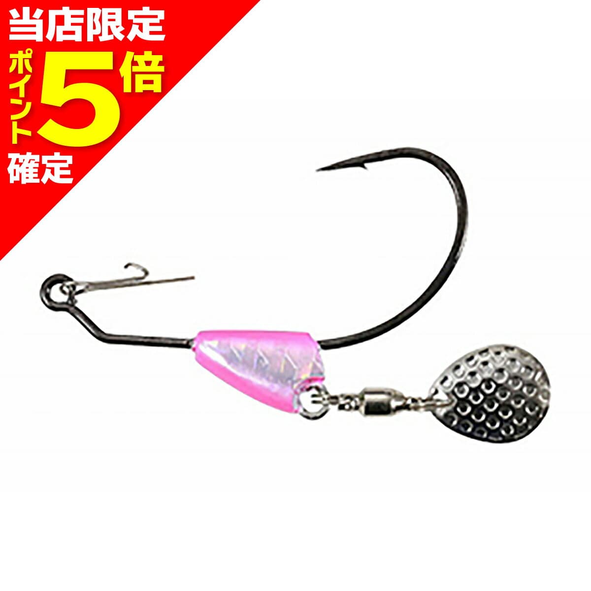 DUO The Rock Spin Hook #3/0 3.5g Pink