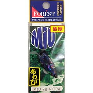 Forest MIU Native Abalone 7g #4 Black
