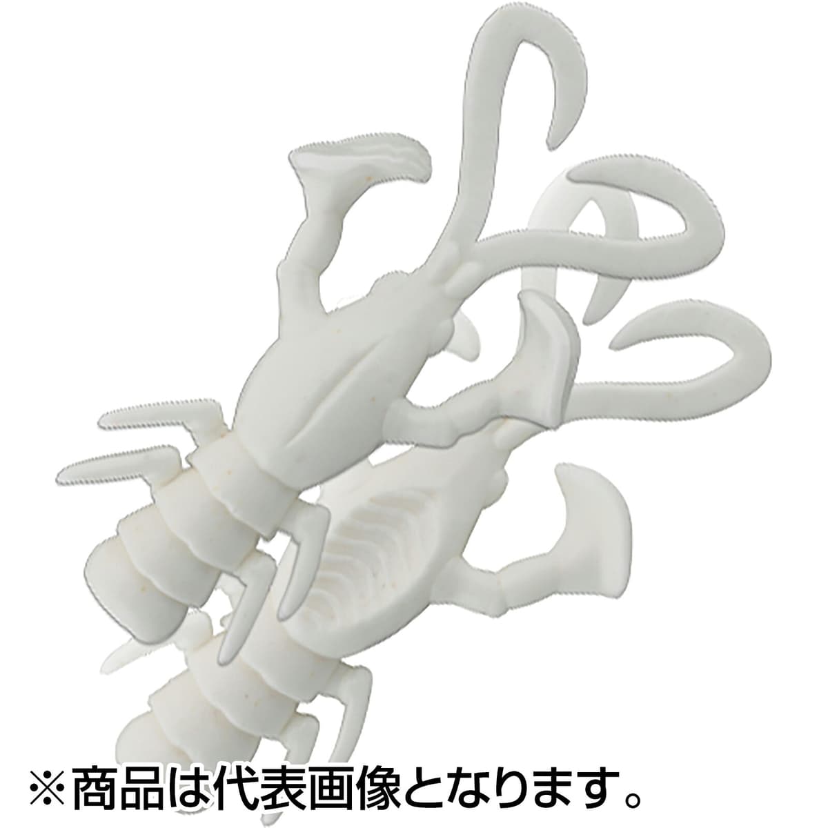 Jackall Worm Baby Dragon SW 2inch Glowing Eraser