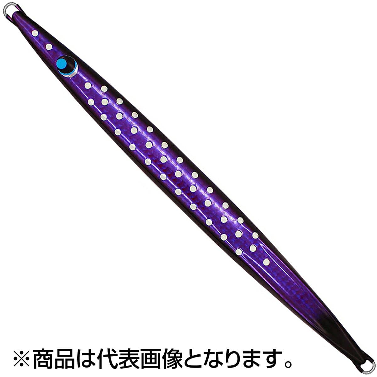 Uroco Glow Dot Middle Deep Jig 300g #102G Purple Glow Dot