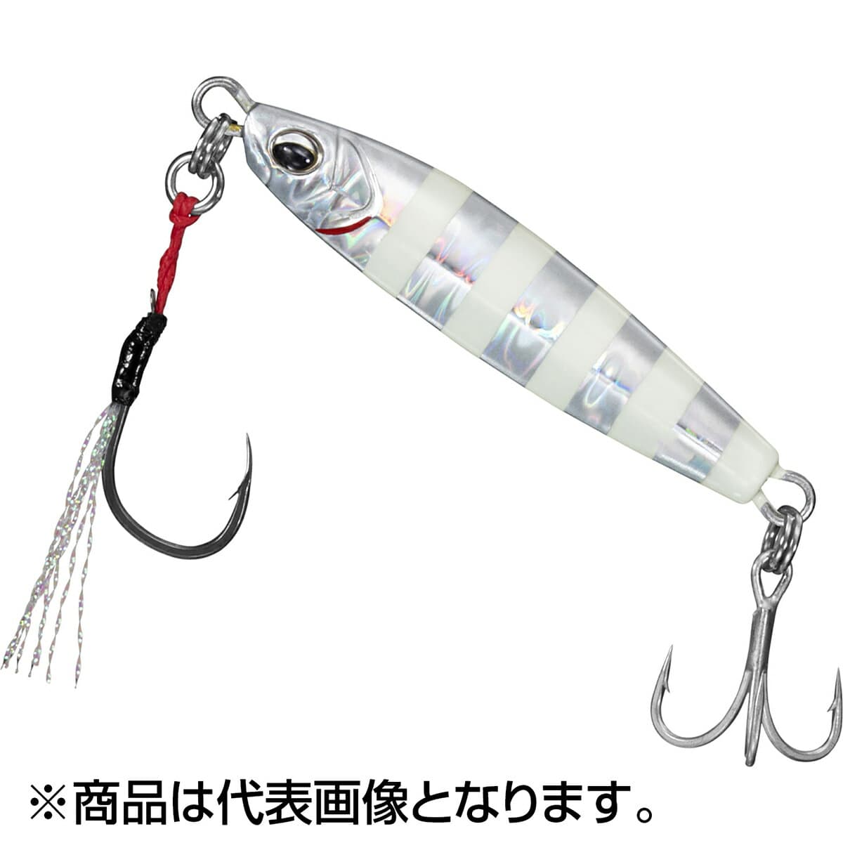ダイワ(DAIWA) サムライジグR SB 40g 70mm ゼブラグロー