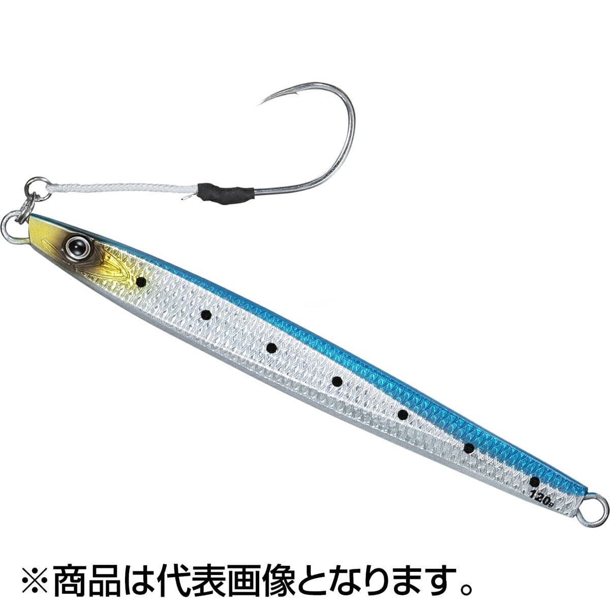 Daiwa Gleam Jig Semilong 160g Sardine