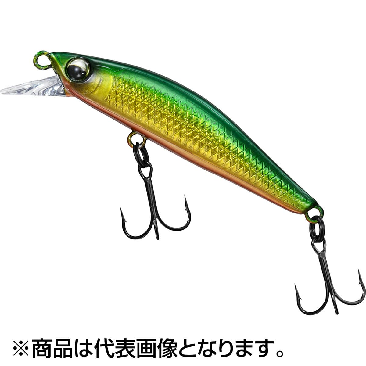 Daiwa Silver Creek Minnow Dirt Custom 48S Green Gold Keimura Yamame