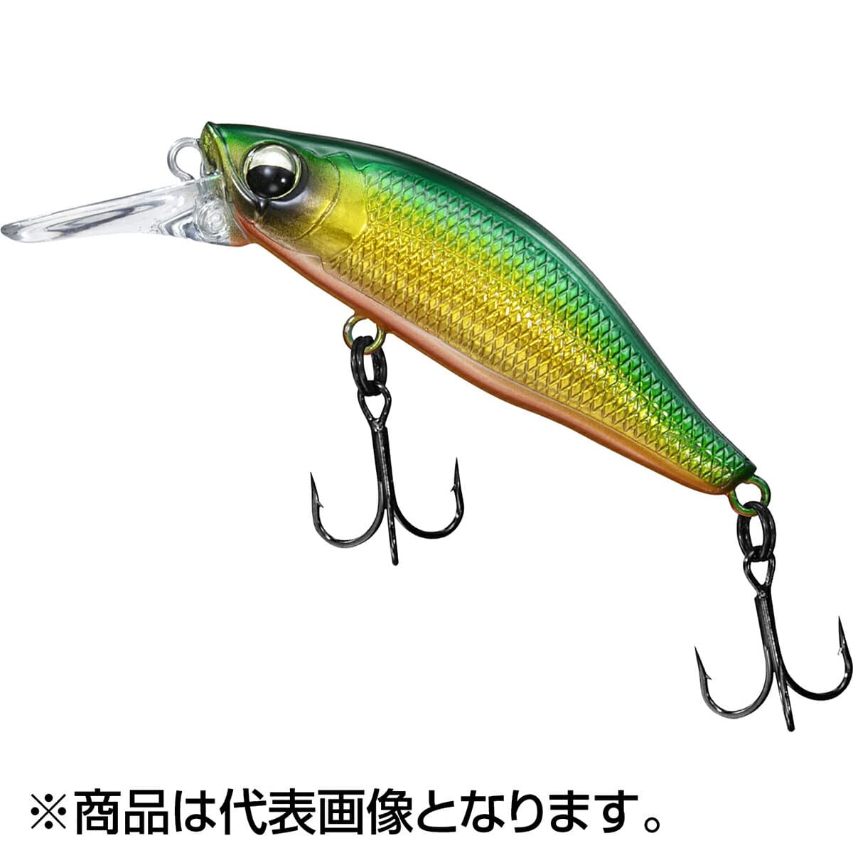 Daiwa Silver Creek Minnow Diving Custom 50FS Green Gold Keimura Yamame