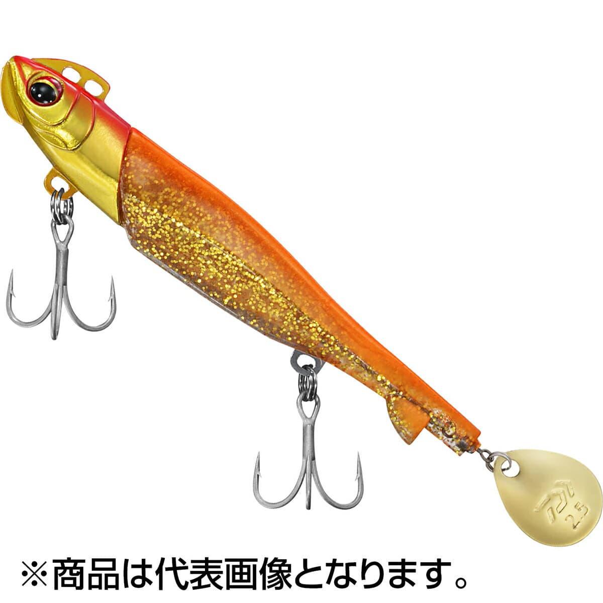 Daiwa Worm Flat Junkie Rodem R4 Blade 28g Orange Gold