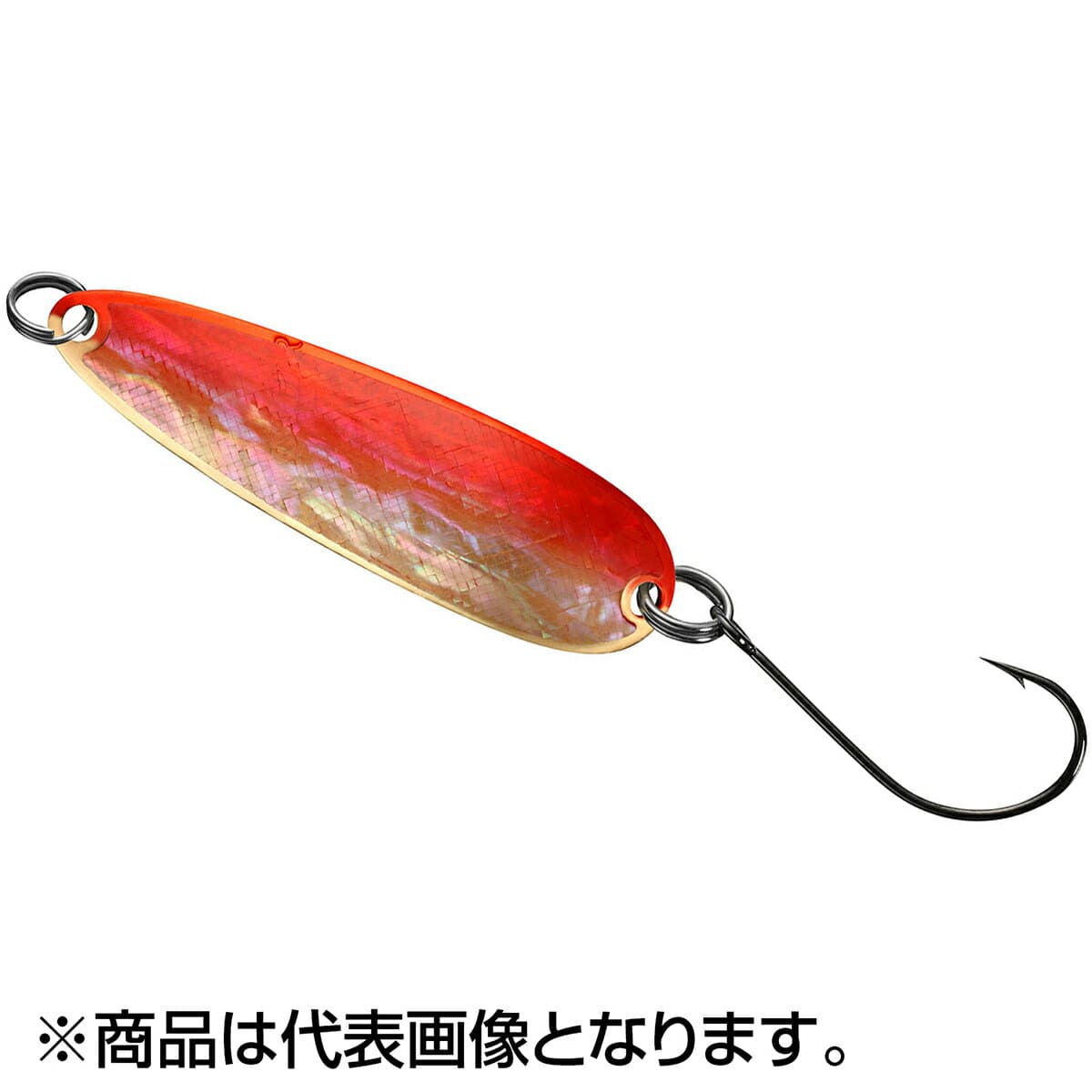 Daiwa Spoon Crusader 4S Abalone Red Gold