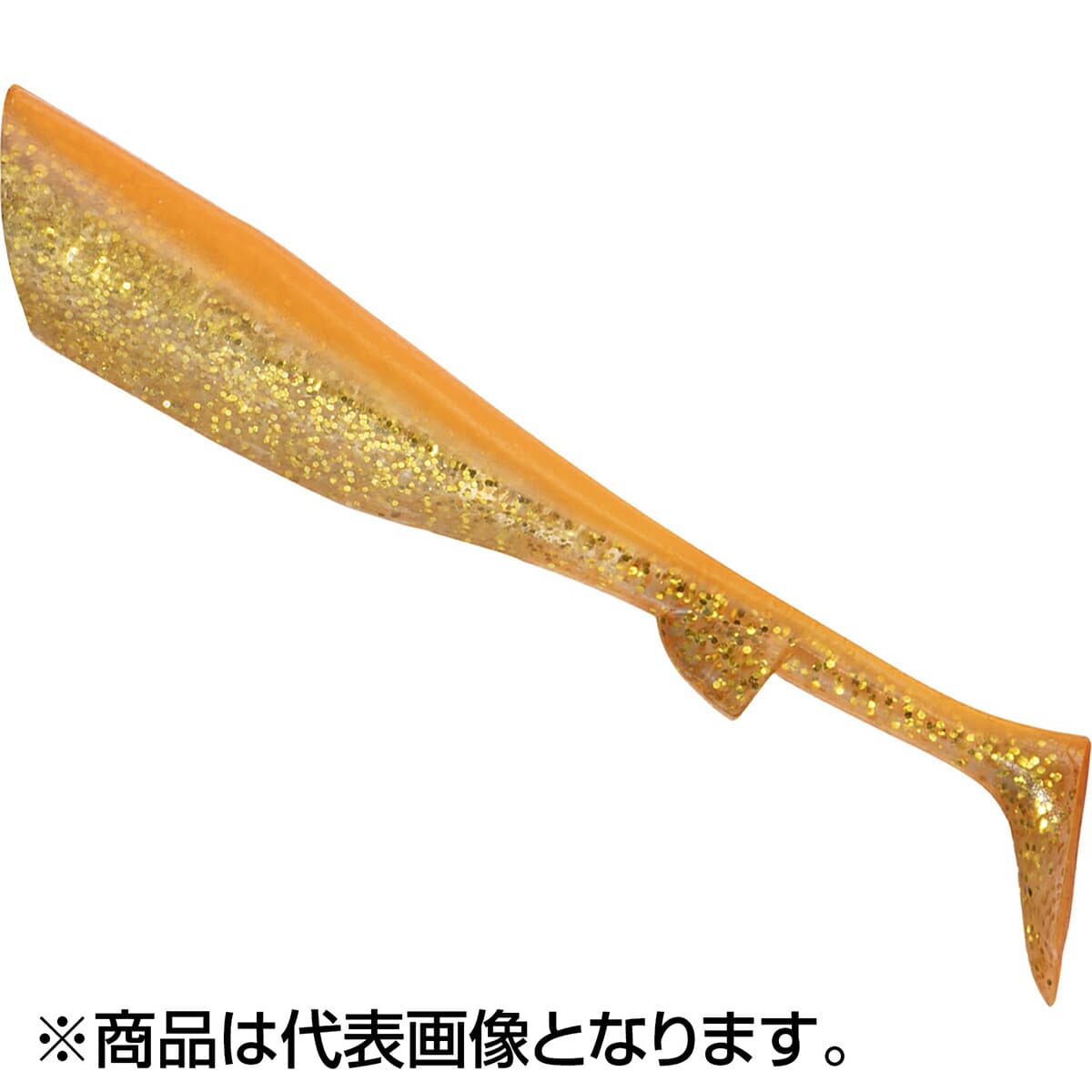 Daiwa Worm Flat Junkie Rodem R4 Shad spare body Orange Gold