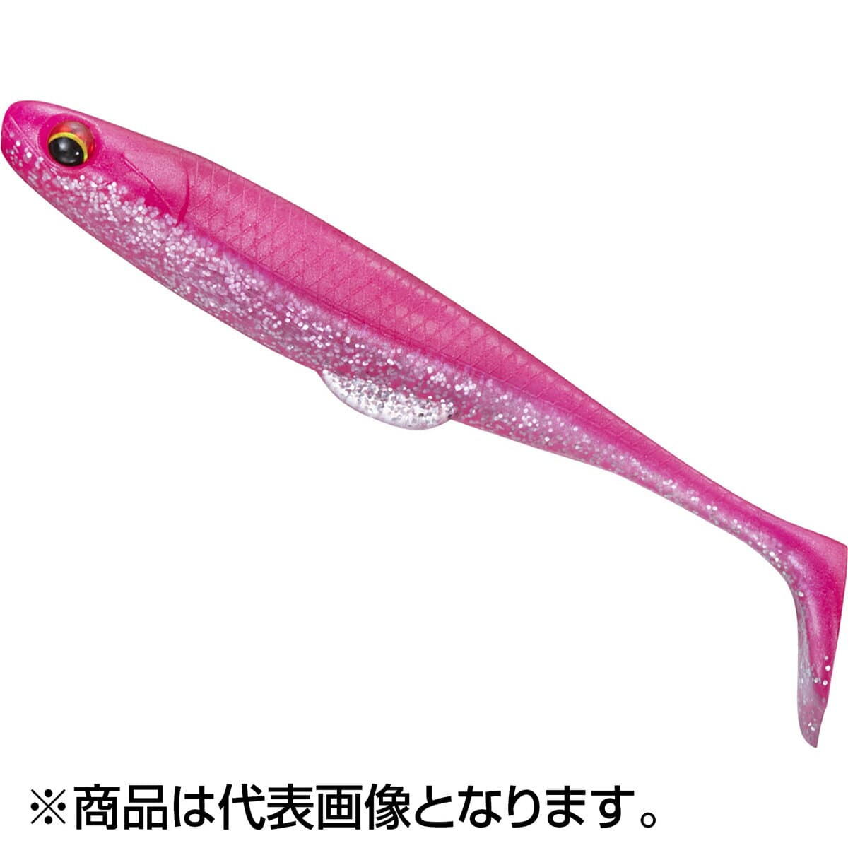 Daiwa Flat Junkie Duckfin Shad 3.5 inch Flounder Pink