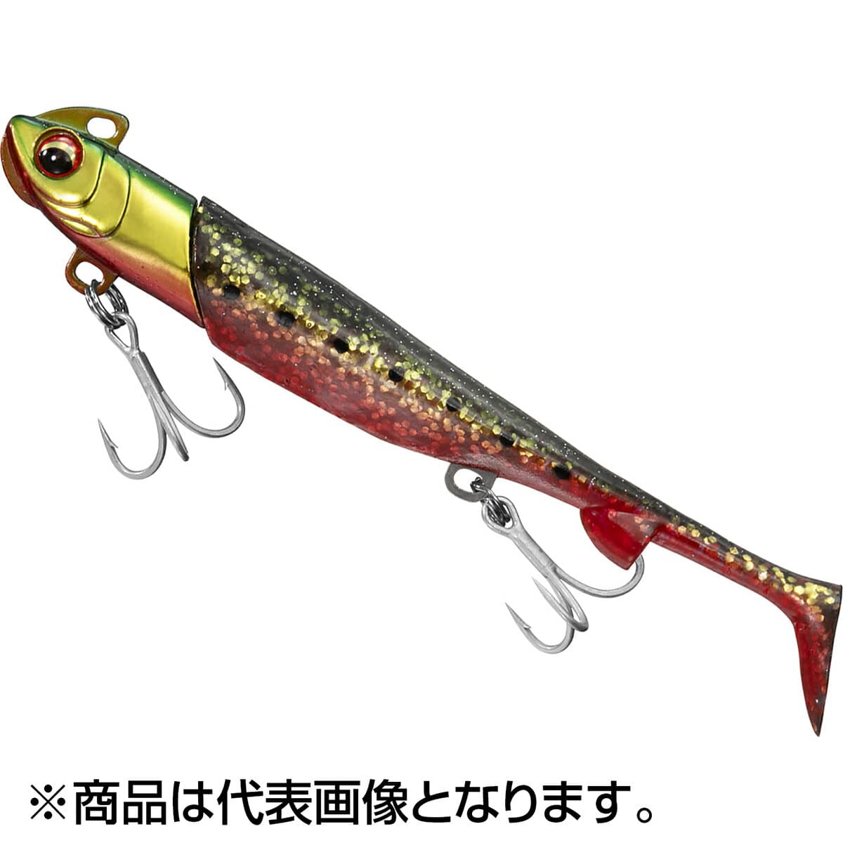 Daiwa Worm Flat Junkie Rodem R4 Shad 21g Green Gold Red Berry