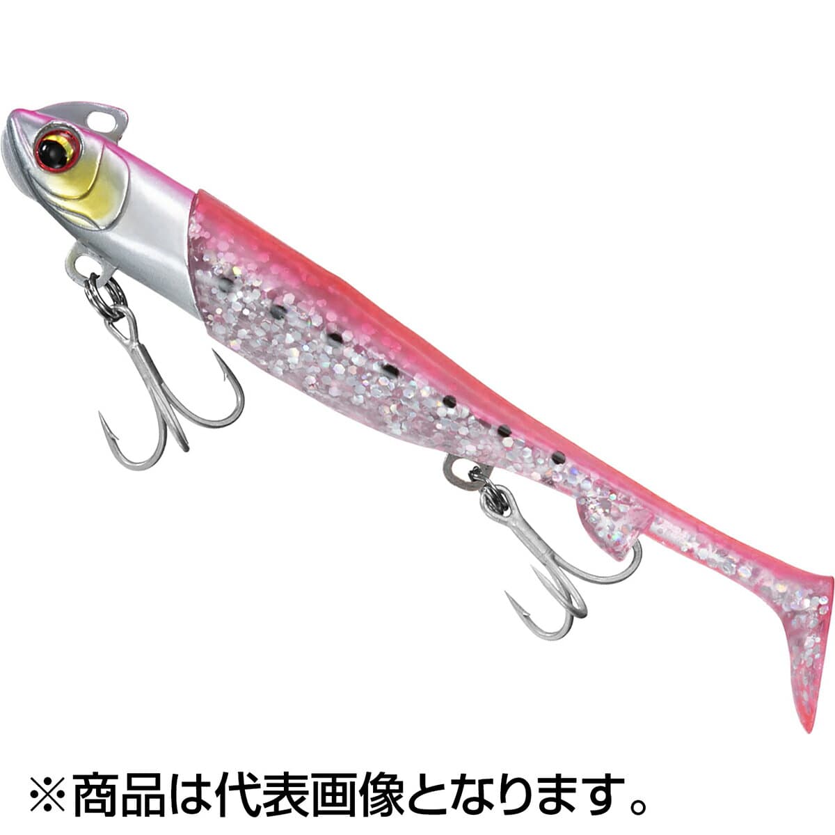 Daiwa Flat Junkie Rodem R Shad 4inch 21g Hirame Pink Iwashi