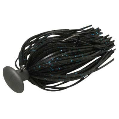 Jackall Rubber Jig Nakata jig 1/4oz Black/Blue Flake