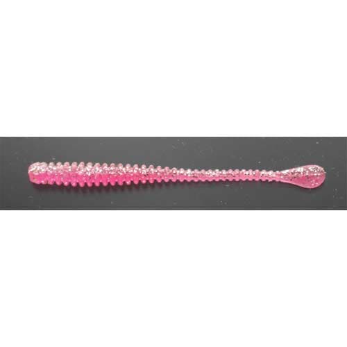 Issei Kaitaro Spatera 2.5in Tai Rubber Trailer 14pcs #033 Pink Silver