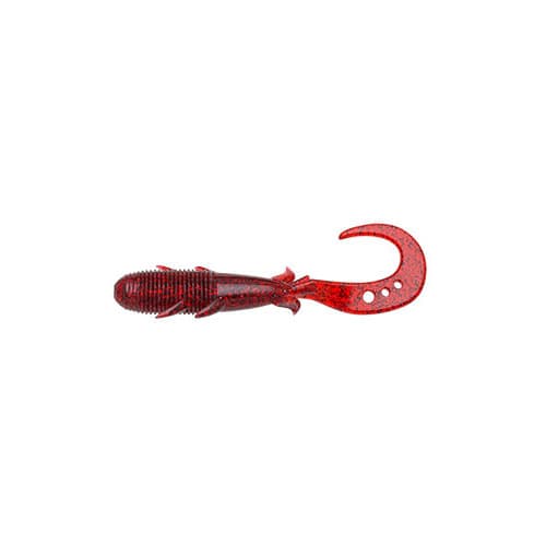 Ecogear Kijihata Grub 3 inch 372 Sanriku Rias Red II