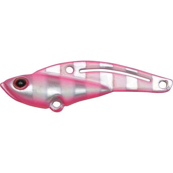 Jackson Seabass Lure Teppan Vibrator 3g ZGP Zebra Glow Pink