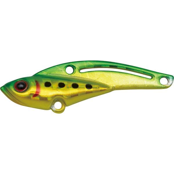 Jackson Seabass Lure Teppan Vibrator 5g GGR Gold Green