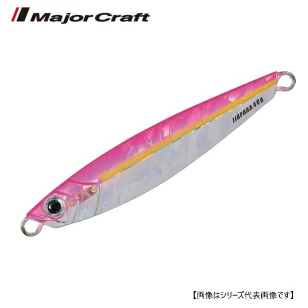 メジャークラフト ジグパラショート 40g #02 ピンク メール便配送可　[ルアー4]