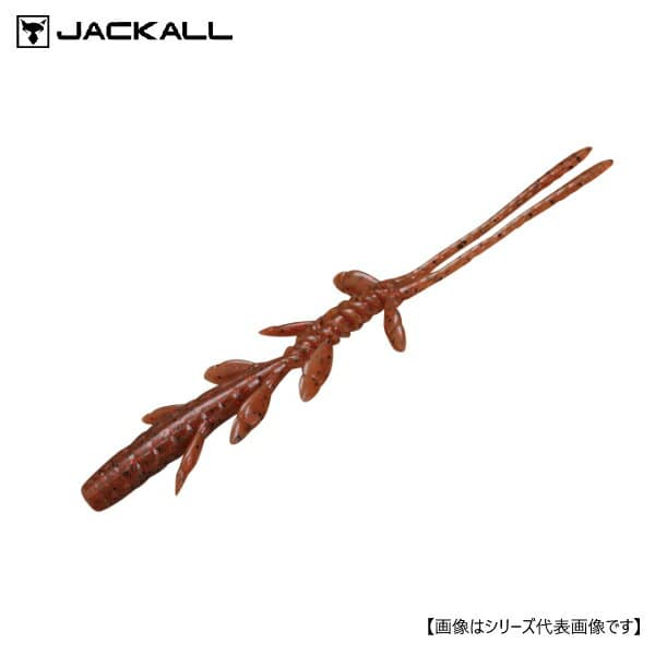 Jackall Scissor Comb 2.5 inch Ebi Miso Red Flake
