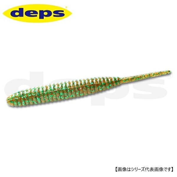 Deps Death Adder 4 inch #13 Cinnamon Green Flake