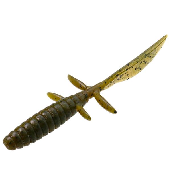 Jackall Worm DB UMA Free 3.8inch Dark Thunder/Clear Silver