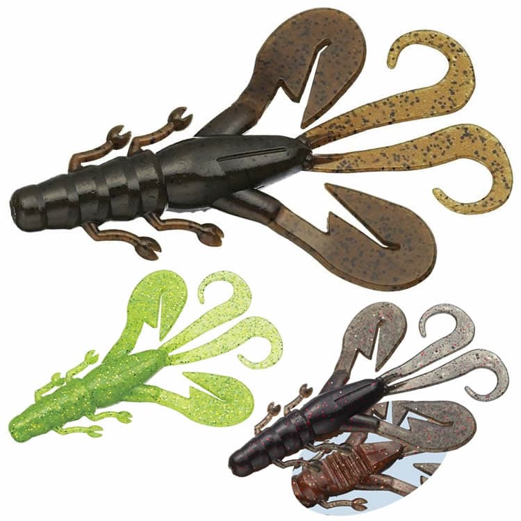 Evergreen Worm Double Motion 3.6inch #18 Secret Smoke