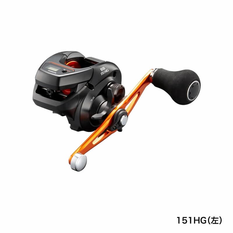 シマノ 21 バルケッタBB 151HG (左ハンドル 両軸リール カウンター付)