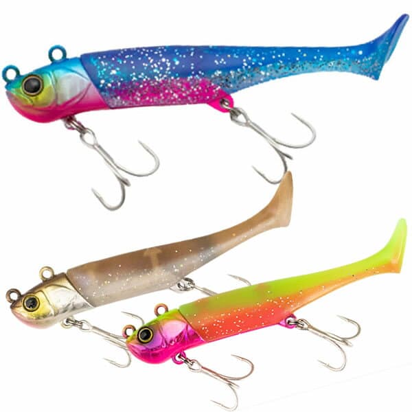 Jackall Worm Big Backer Wag Shad 22g Sardine