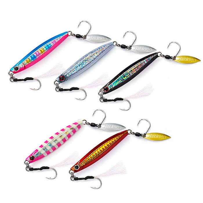 Jackson Metal Jig Metal Effect Blade 30g BLP Bubbly Pink