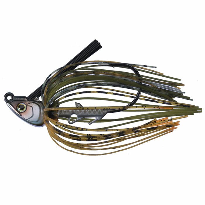 O.S.P Rubber Jig JIG ZERO SIX Slipper 3/16oz Black