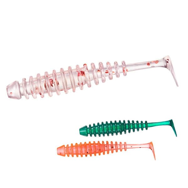 Daiwa Worm Mebaru Hunter Shad 1.5inch Glow White