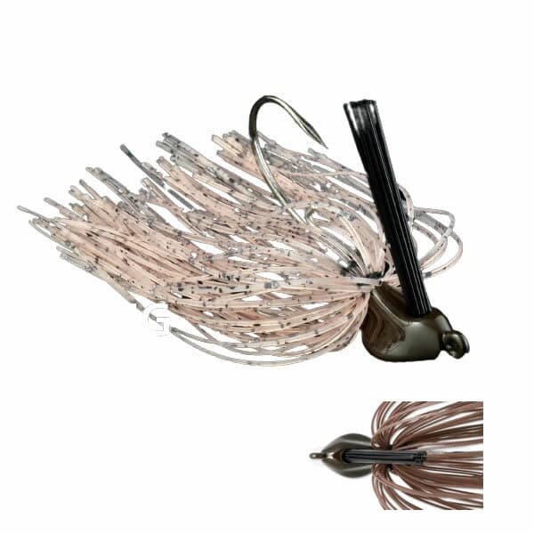 Deps Flatback Jig 3/16oz Silicone Fine Skirt