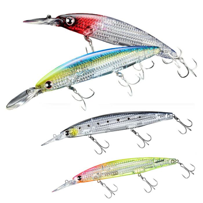Daiwa Shoreline Shiner-Z Set Upper 125SDR-LI Pink Head Clear Chart