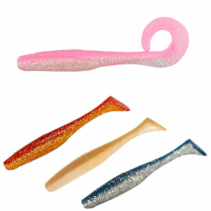 Jackall Worm Sabull Sensy Shad 4.0inch Day Natural