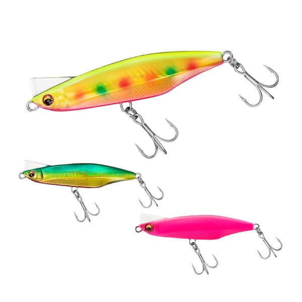Daiwa Seabass Lure Overdrive 80S Adele Green GoldRedberry