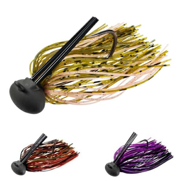 Daiwa Rubber Jig BH Multi Jig 6g Green Pumpkin Pink