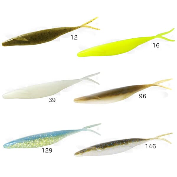 Deps Worm Sakamata Shad 2.5inch #16 Chartreuse
