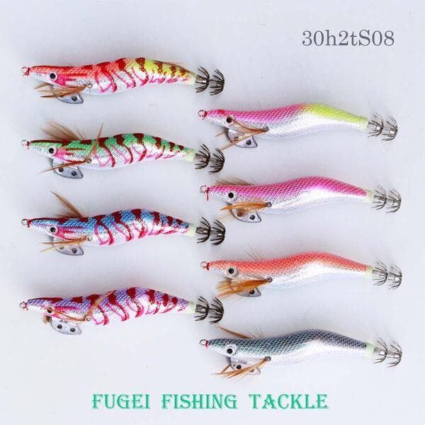 新型 エギ 3.0号 8本 セット ベース(下地)カラー シルバー(銀色) ボディカラー ピンク オレンジなど8色 イカ釣り エギング R20egi30h2tS08 メール便送料無料