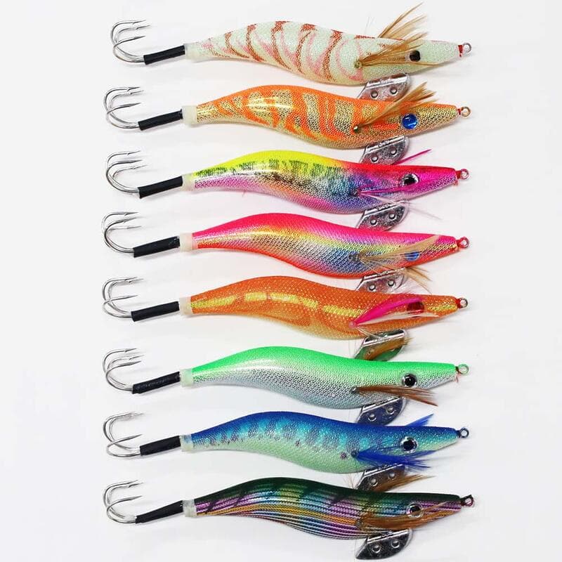 Octopus Fishing Octopus Egi 3.5 Number 8 Pieces Set With Rattle R20takoegi35h8D-RT Eging Gear