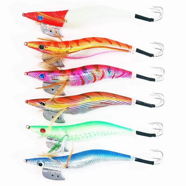 Octopus Fishing Egi 4.0 Number 6 Colors 6 Pieces Set R20takoegi40h6A