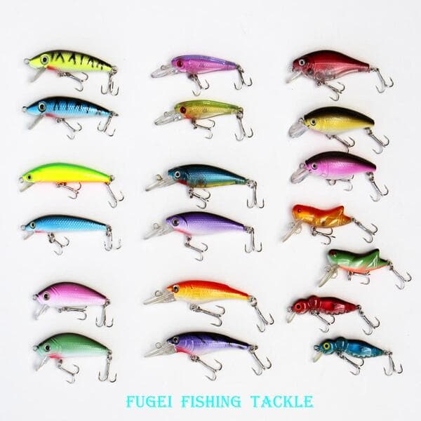 ハードルアー ルアー セット 19個 R12QS19C ミノー・シャッド・バイブレーション各種あり バス釣り