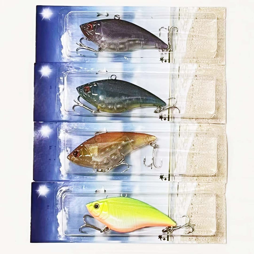 バイブレーション 8個 セット 85mm/16g ライル入りR12VIBG08 ルアーフィッシング用 ルアー・ハードルアー