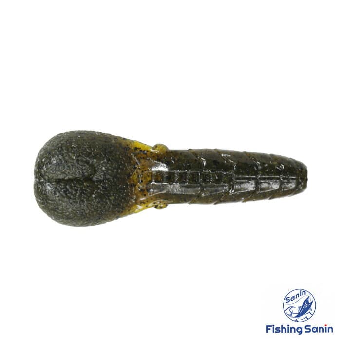 Issei Worm AK Punch 3.3inch #07 Green Pumpkin