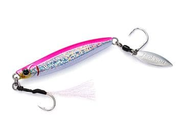 Jackson Metal Jig Metal Effect Blade 40g BPS Blue Pink Signal