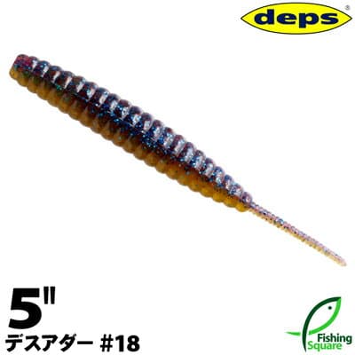 Deps Death Adder 5 inch 18 Blue Marron