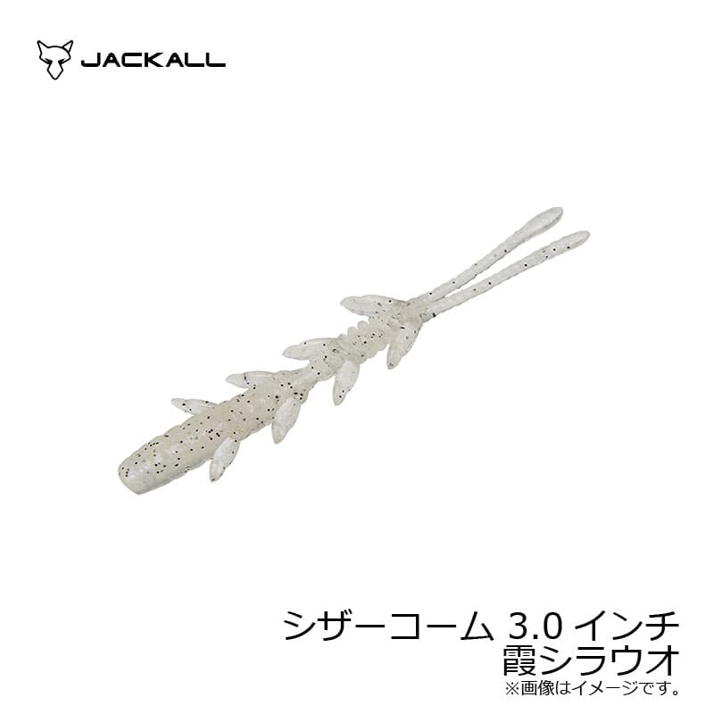 Jackall Scissor Comb 3.0 inch #Kasumi White Fish