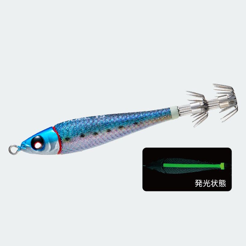 デュエル　EZ-ベイトメタル 25号 94g シルバーリアルイワシ / イカメタル イカ釣り 船イカ 鉛スッテ　【釣具　釣り具】