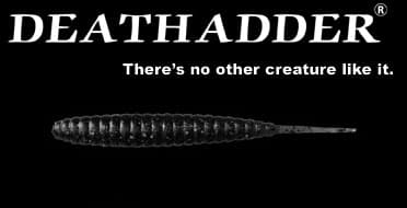 Deps Death Adder 3 inch 04 Smoke / Silver Flake
