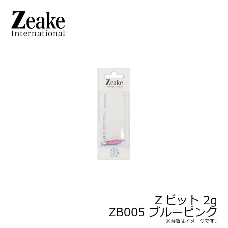 Zeake Metal Jig Z-Bit 2g Blue Pink