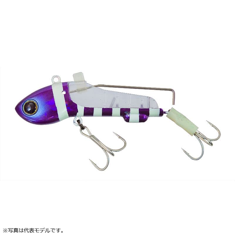 Jackall Riku Shiki Anchovy Hybrid 20g Purple/Glow Stripe